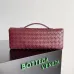 24Bottega Veneta Leather Clutch with Knot Closure #A45659