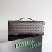 34Bottega Veneta Leather Clutch with Knot Closure #A45659