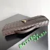 38Bottega Veneta Leather Clutch with Knot Closure #A45659