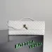 10Bottega Veneta Leather Clutch with Knot Closure #A45659