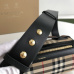 8Burberry paired with studded decorative straps for carrying in shoulder AAA bags or top handles #A35496