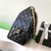 12Chanel Quilted Drawstring Bucket Bag #A45535