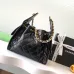 13Chanel Quilted Drawstring Bucket Bag #A45535