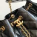 15Chanel Quilted Drawstring Bucket Bag #A45535