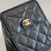 7Chanel Quilted Drawstring Bucket Bag #A45535