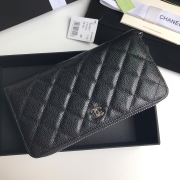 Chanel Black Wallet #A36773