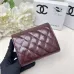 17Chanel Classic Quilted Wallet #A45545