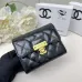 24Chanel Classic Quilted Wallet #A45545