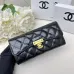 21Chanel Classic Quilted Wallet #A45544