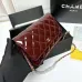 3Chanel patent leather wallet for women #A45547