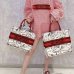 5New Dior AAA+ Handbag Dior Chinese Valentine's Book Tote canvas tote embroidered Graffiti tote bag #99116984
