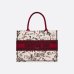 6New Dior AAA+ Handbag Dior Chinese Valentine's Book Tote canvas tote embroidered Graffiti tote bag #99116984