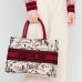 1New Dior AAA+ Handbag Dior Chinese Valentine's Book Tote canvas tote embroidered Graffiti tote bag #99116984