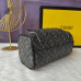 5Fendi Cylinder cosmetic bag with handle and double zipper bag #A26243