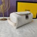 11Fendi Cylinder cosmetic bag with handle and double zipper bag #A26243