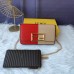 4Fendi Mini handbag with flip and snap closure Pequin fabric back and flat pocket bag #A26242