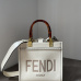 1Fendi top quality new style  glass handle detachable shoulder strap  Sunshine small handbag #A22868