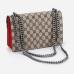 5Gucci New fashion small square bag shoulder bag women's chain-link bag (3 colors) #9129128