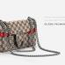 9Gucci New fashion small square bag shoulder bag women's chain-link bag (3 colors) #9129128