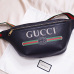 4Gucci Print leather belt bag crossbody bag #999914475