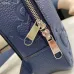 6Gucci Jumbo GG crossbody bag in blue leather Original Quality #A39600