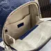 7Gucci Jumbo GG crossbody bag in blue leather Original Quality #A39600