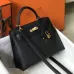 5Hermes handbag Black #A42845