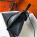 6Hermes handbag Black #A42845