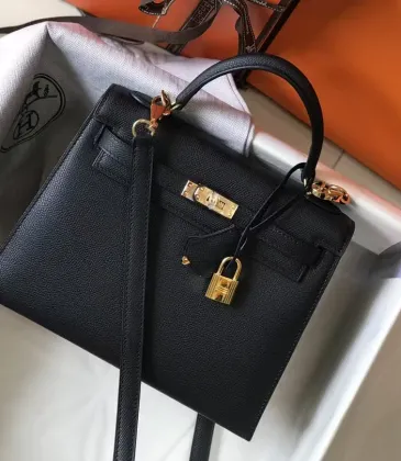 Hermes handbag Black #A42845