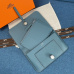 13HERMES Dogon Duo Cowhide Coin Purse Wallets #999936737