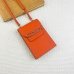 40Hermes  Fashion new style card bag and wallets  and phone bag sliver logo 18*12*3cm  #A23785