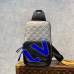 1louis vuitton blue LV avenue sling bag leather #999924859