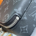 12Louis Vuitton Alpha Wearable Monogram Eclipse original 1:1 Quality Message Bag #999931712