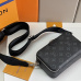 14Louis Vuitton Alpha Wearable Monogram Eclipse original 1:1 Quality Message Bag #999931712