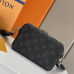 15Louis Vuitton Alpha Wearable Monogram Eclipse original 1:1 Quality Message Bag #999931712