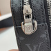 5Louis Vuitton Alpha Wearable Monogram Eclipse original 1:1 Quality Message Bag #999931712