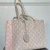 1LOUIS VUITTON ON THE GO MM SPRING IN THE CITY EMPREINTE ROSE BEIGE AAA+ Top original Quality #A29346