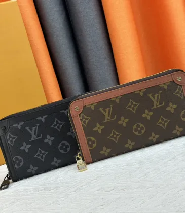 Louis Vuitton TRUNK zipper wallets #A43782