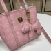 15New handbag MCM  good quality mini pink Lovely bag  #A22917
