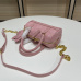 3New handbag MCM  good quality small pillow  pink Lovely bag  #A22918