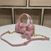 7New handbag MCM  good quality small pillow  pink Lovely bag  #A22918