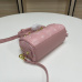 3New handbag MCM  good quality small pillow  pink Lovely bag  #A22919
