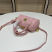 4New handbag MCM  good quality small pillow  pink Lovely bag  #A22919