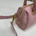 5New handbag MCM  good quality small pillow  pink Lovely bag  #A22919