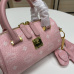 6New handbag MCM  good quality small pillow  pink Lovely bag  #A22919