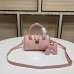 9New handbag MCM  good quality small pillow  pink Lovely bag  #A22919