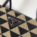 16 Prada Embroidered fabric triangular Bag  #A31060