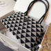 21 Prada Embroidered fabric triangular Bag  #A31060