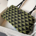 6 Prada Embroidered fabric triangular Bag  #A31060