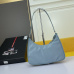 14Prada AAA+ Hobo handbags Cowhide moon shaped bag #999931346